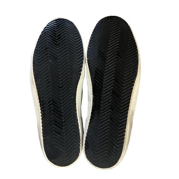 GOLDEN GOOSE SUPER STAR OLIVE GREEN & WHITE STAR MENS SNEAKER SIZE 42 (9) - Picture 10 of 12